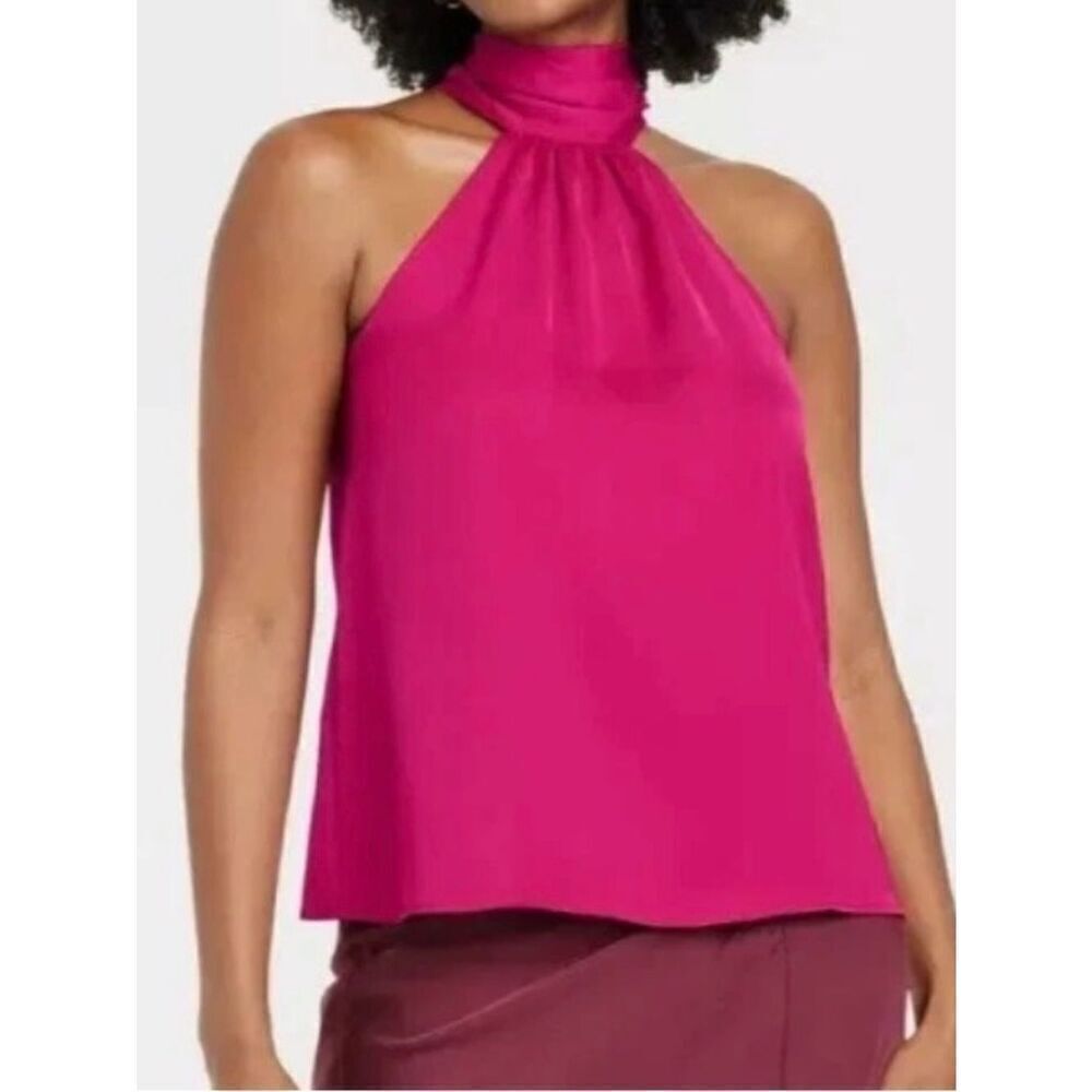 a new day Hot Pink Halter Neck Camisole